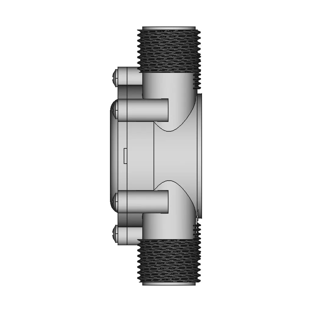 Mini Turbine Generator 1 | CAD Model for Energy Systems_0_90_degree_snapshot