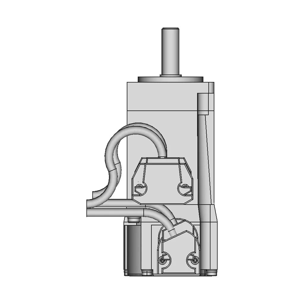 Ac Servo Motor 123 | CAD Model for Energy Systems_90_0_degree_snapshot