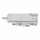 Ac Servo Motor With Brake 103 | CAD Model for Energy Systems_0_90_degree_snapshot