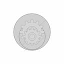 Gear Shaft And Pulley 1 | CAD Model for Energy Systems_90_0_degree_snapshot