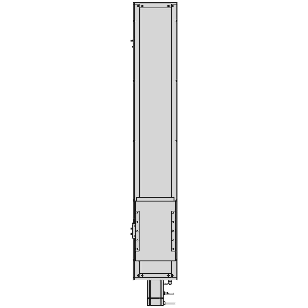 Linear Movement With 950 Mm Stroke 3 | CAD Model for Energy Systems_270_0_degree_snapshot