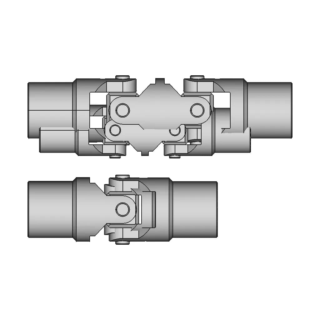 Coupling Small Sized Swivel 12 | CAD Model for Energy Systems_90_0_degree_snapshot