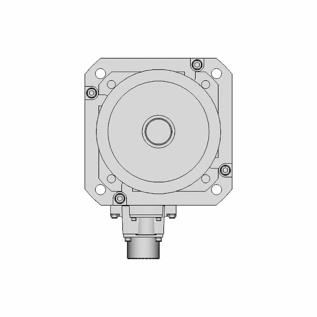 Ac Servo Motor 122 | CAD Model for Energy Systems