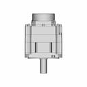 Ac Servo Motor With Brake 102 | CAD Model for Energy Systems_270_0_degree_snapshot