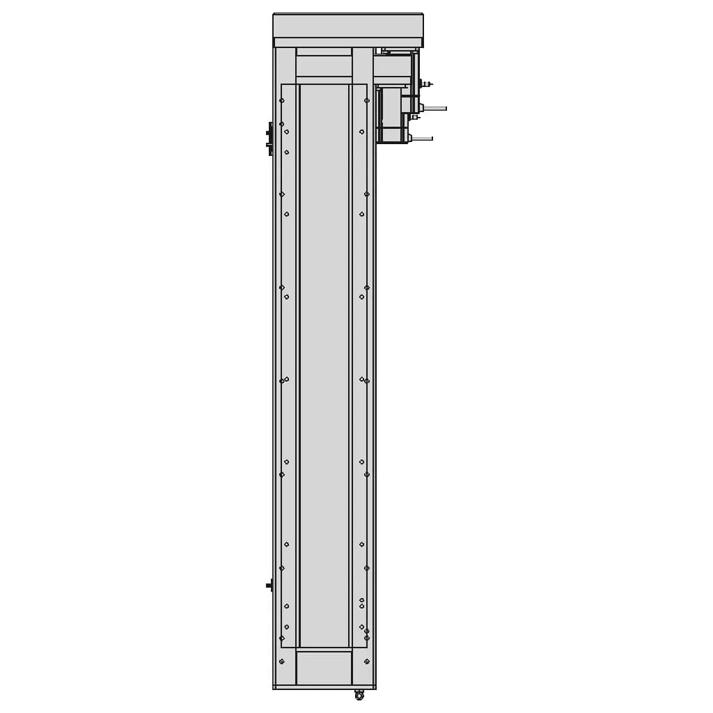 Linear Movement With 950 Mm Stroke 2 | CAD Model for Energy Systems_90_0_degree_snapshot