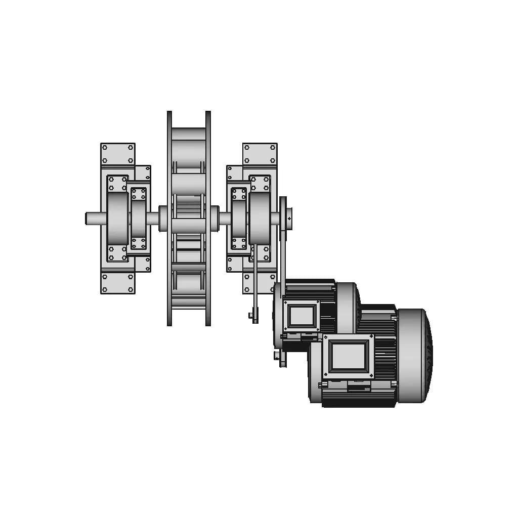 Micro Hydro Power Plant 3 | CAD Model for Energy Systems_270_0_degree_snapshot