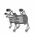 Micro Hydro Power Plant 2 | CAD Model for Energy Systems_60_30_degree_snapshot