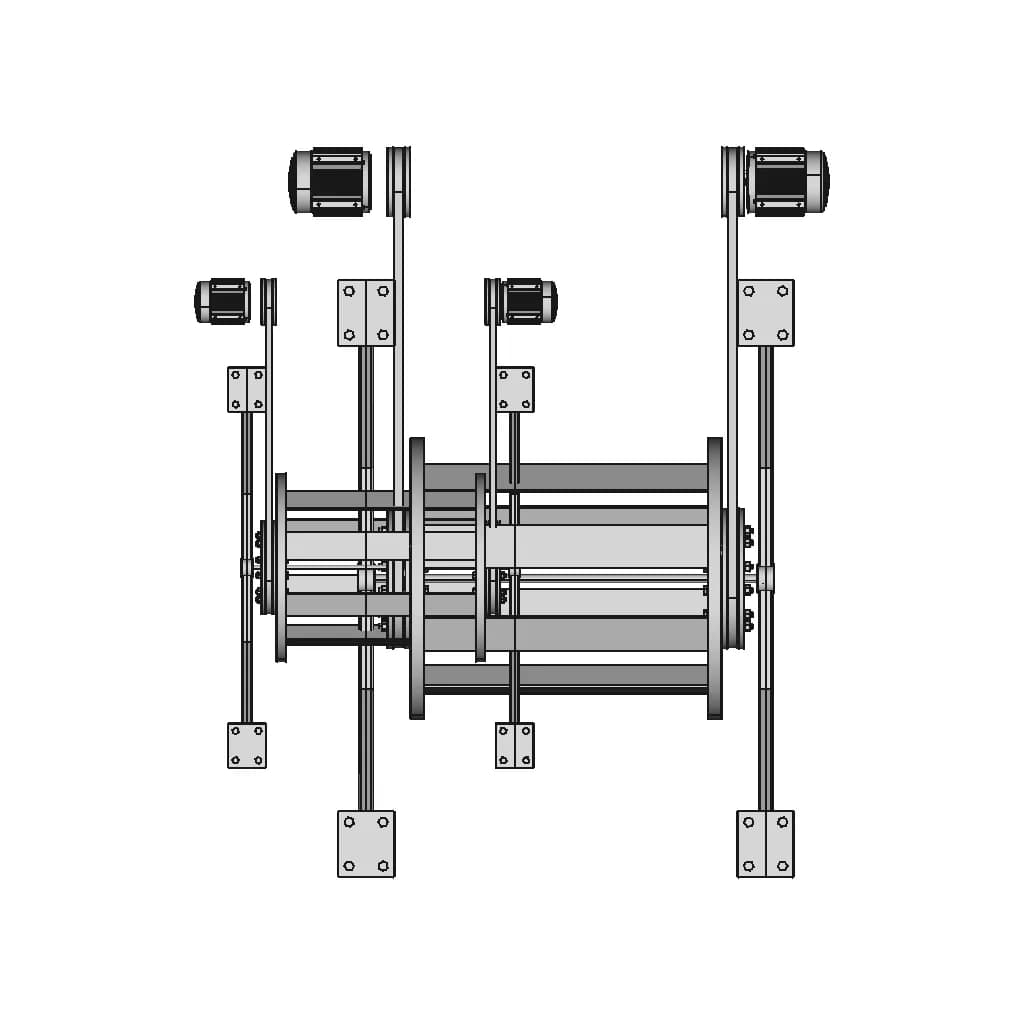 Micro Hydro Power Plant 2 | CAD Model for Energy Systems_90_0_degree_snapshot