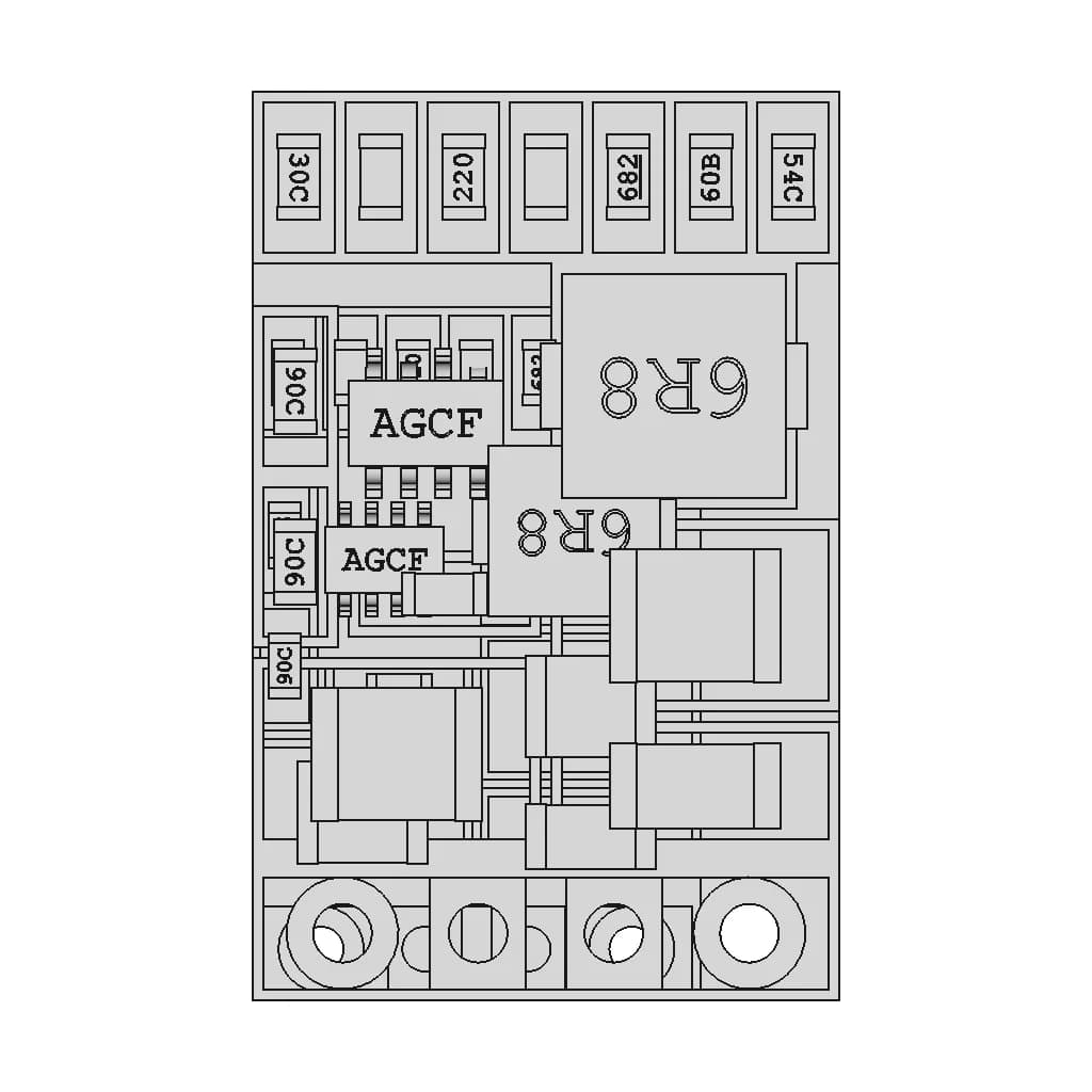 Micro Bec 7 21V To 5V12V Adj Mbec2A | CAD Model for Energy Systems_0_0_degree_snapshot