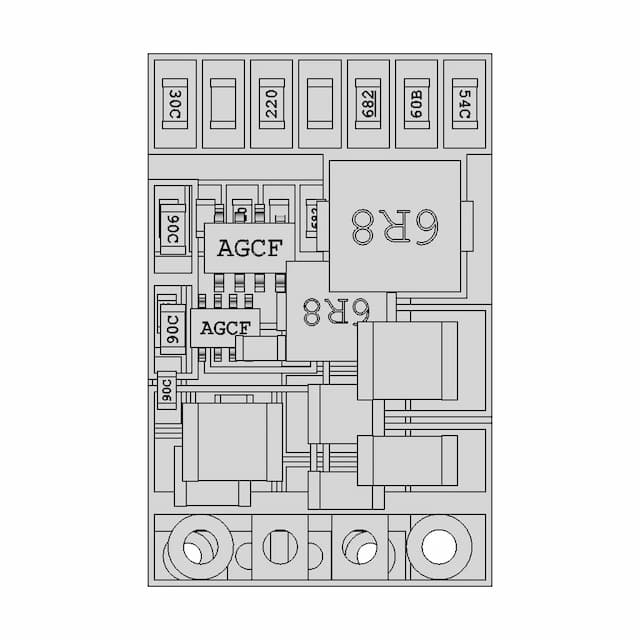 Micro Bec 7 21V To 5V12V Adj Mbec2A | CAD Model for Energy Systems