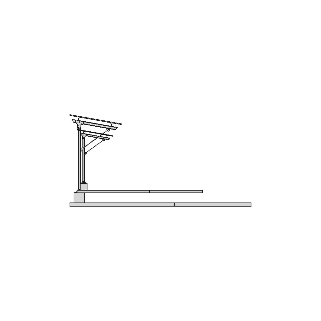 Rooftop Solar Structure 1 | CAD Model for Energy Systems_0_270_degree_snapshot