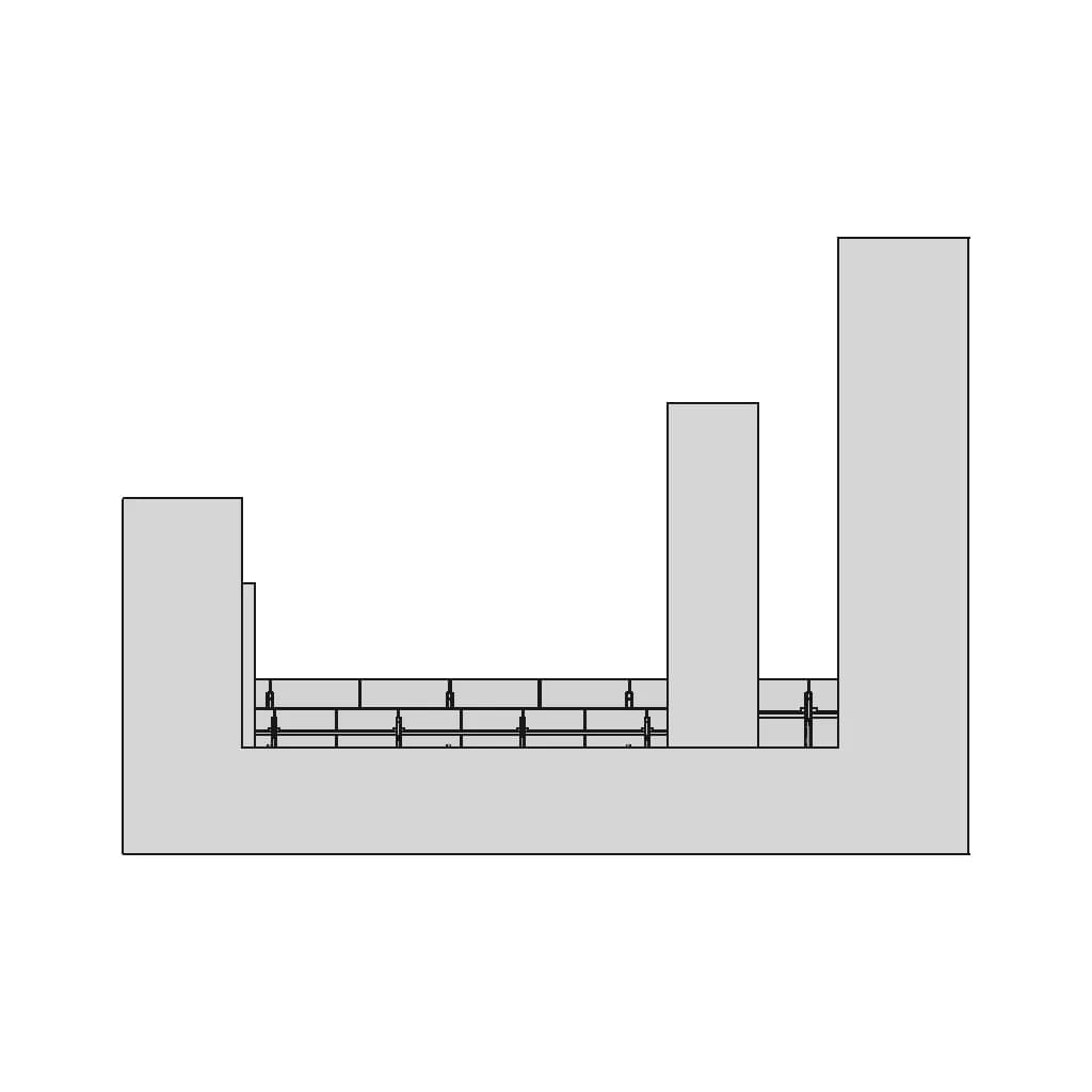 Rooftop Solar Structure 1 | CAD Model for Energy Systems_90_0_degree_snapshot