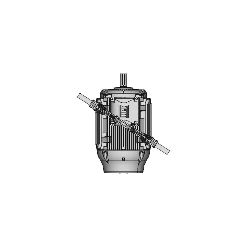 Estudo Para Icamento De Motor 1 | CAD Model for Energy Systems