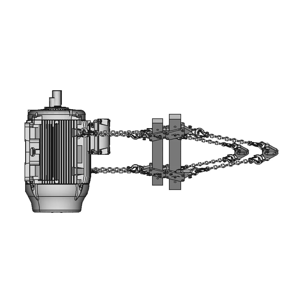 Estudo Para Icamento De Motor 1 | CAD Model for Energy Systems_0_270_degree_snapshot