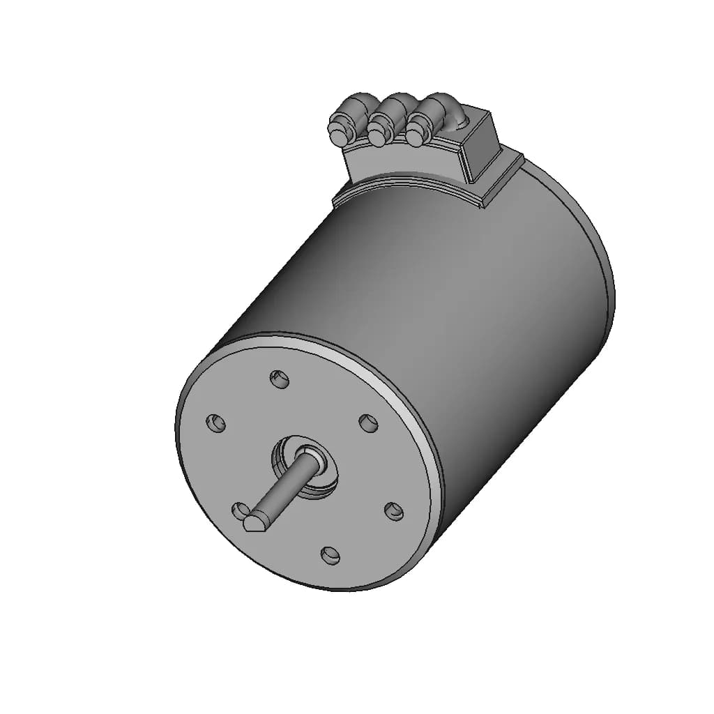 S3650 Brushless Motor 1 | CAD Model for Energy Systems_60_30_degree_snapshot