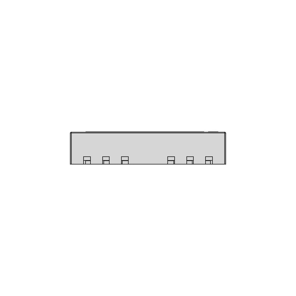 Lmg3100R017 Gan Fet Draft Model 01 1 | CAD Model for Energy Systems_90_0_degree_snapshot