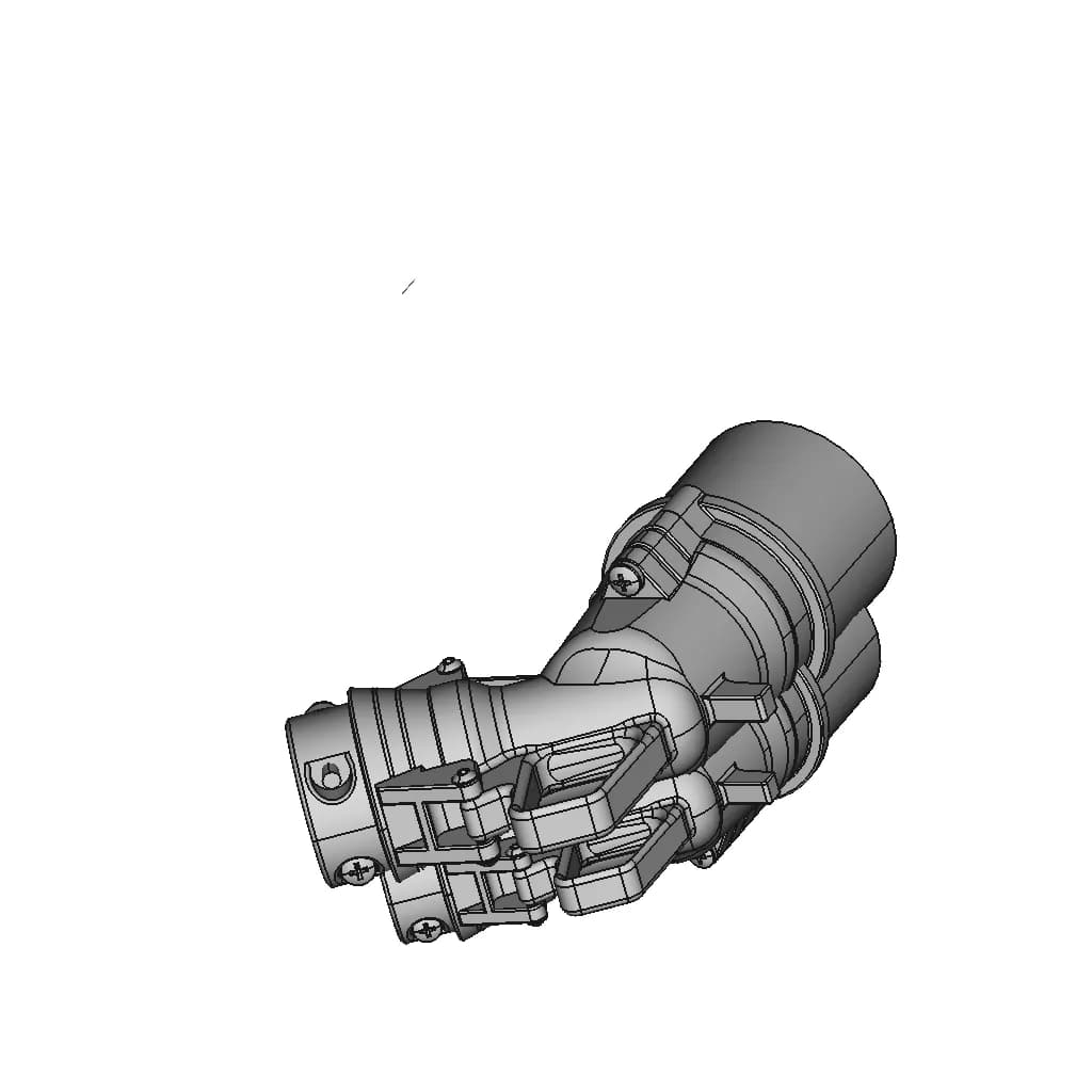Legrand Hypra Socket 3P T 1 | CAD Model for Energy Systems_60_30_degree_snapshot