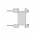 Ee2006 Transformer Oem Coil Former 1 | CAD Model for Energy Systems_0_270_degree_snapshot