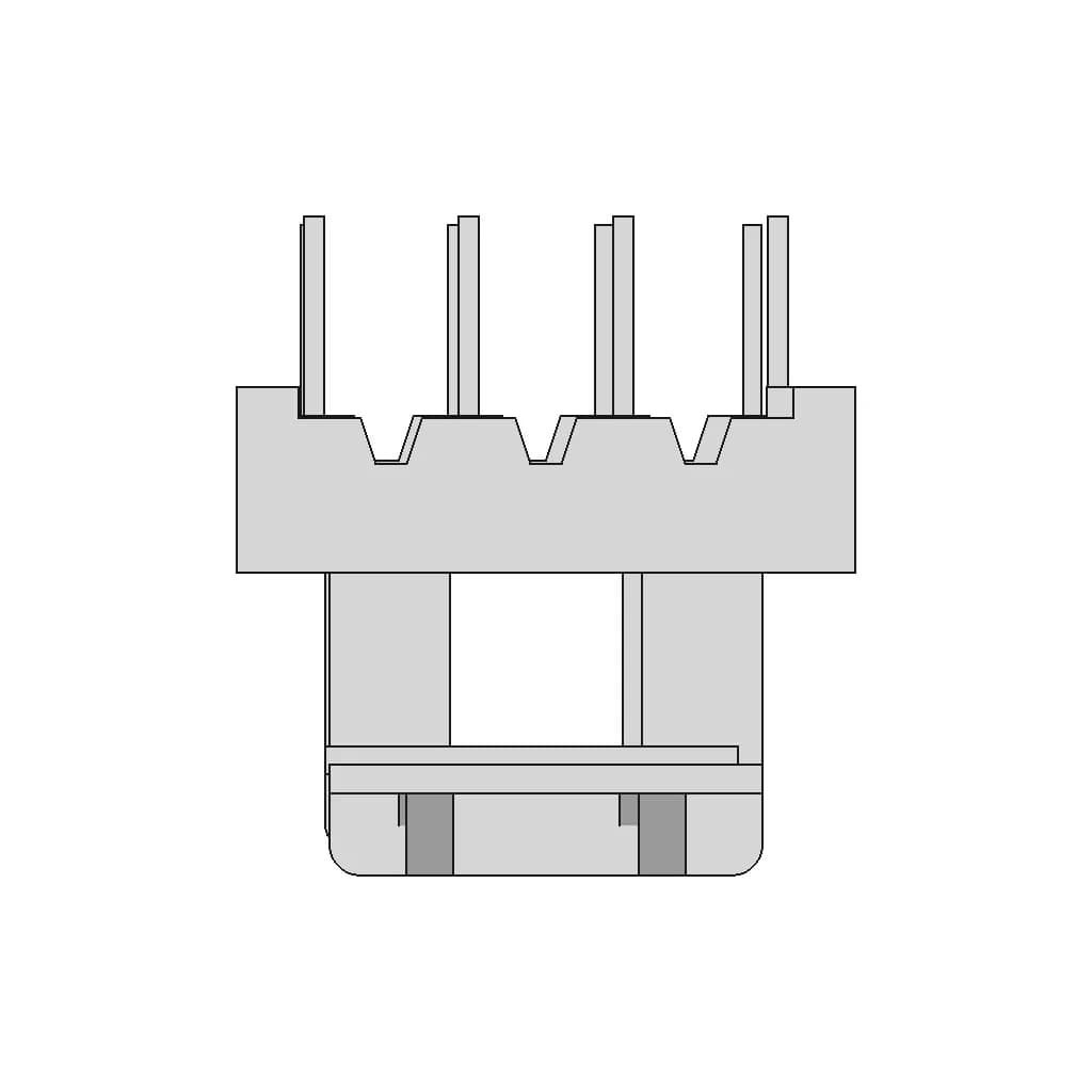 Ee2006 Transformer Oem Coil Former 1 | CAD Model for Energy Systems_270_0_degree_snapshot