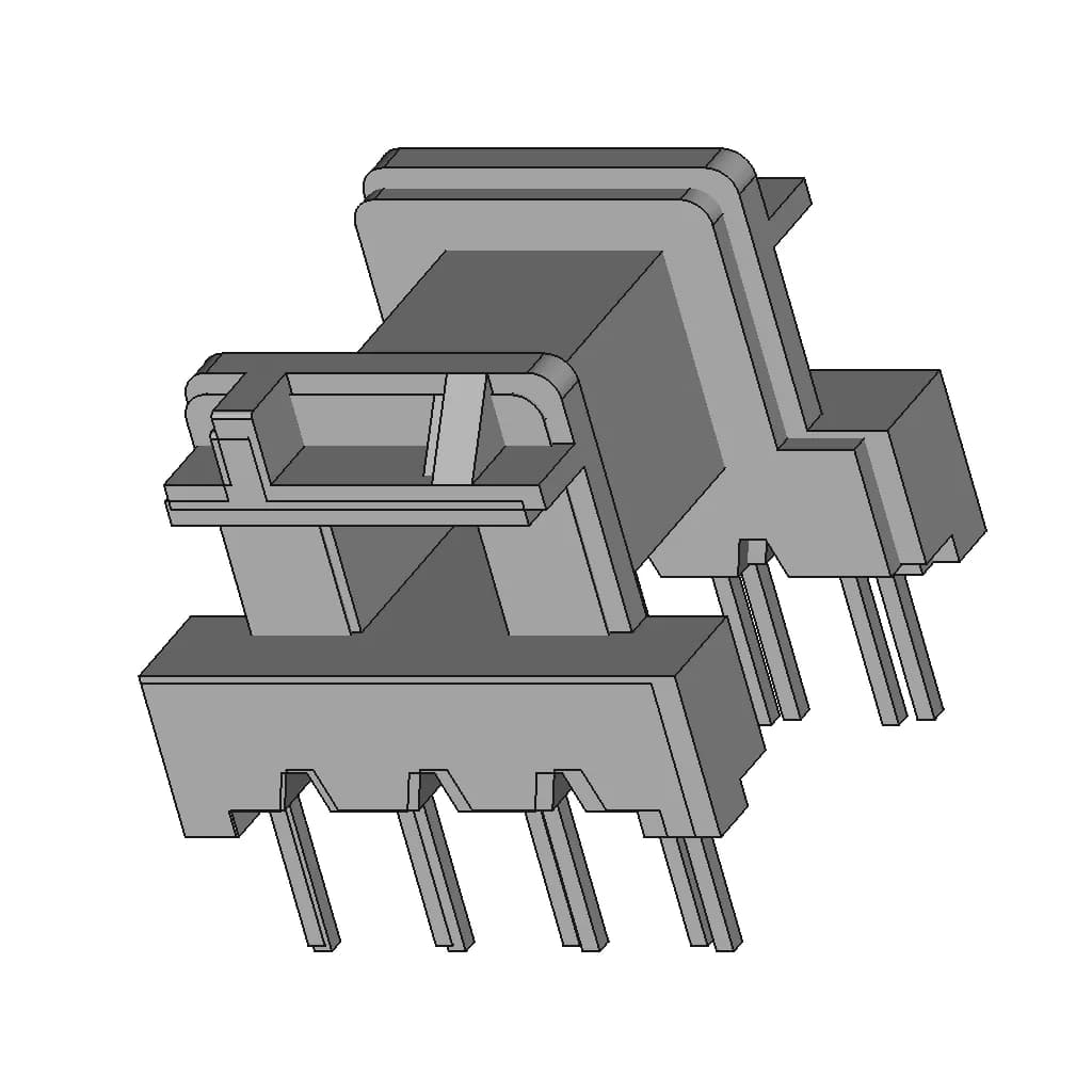 Ee2006 Transformer Oem Coil Former 1 | CAD Model for Energy Systems_60_30_degree_snapshot