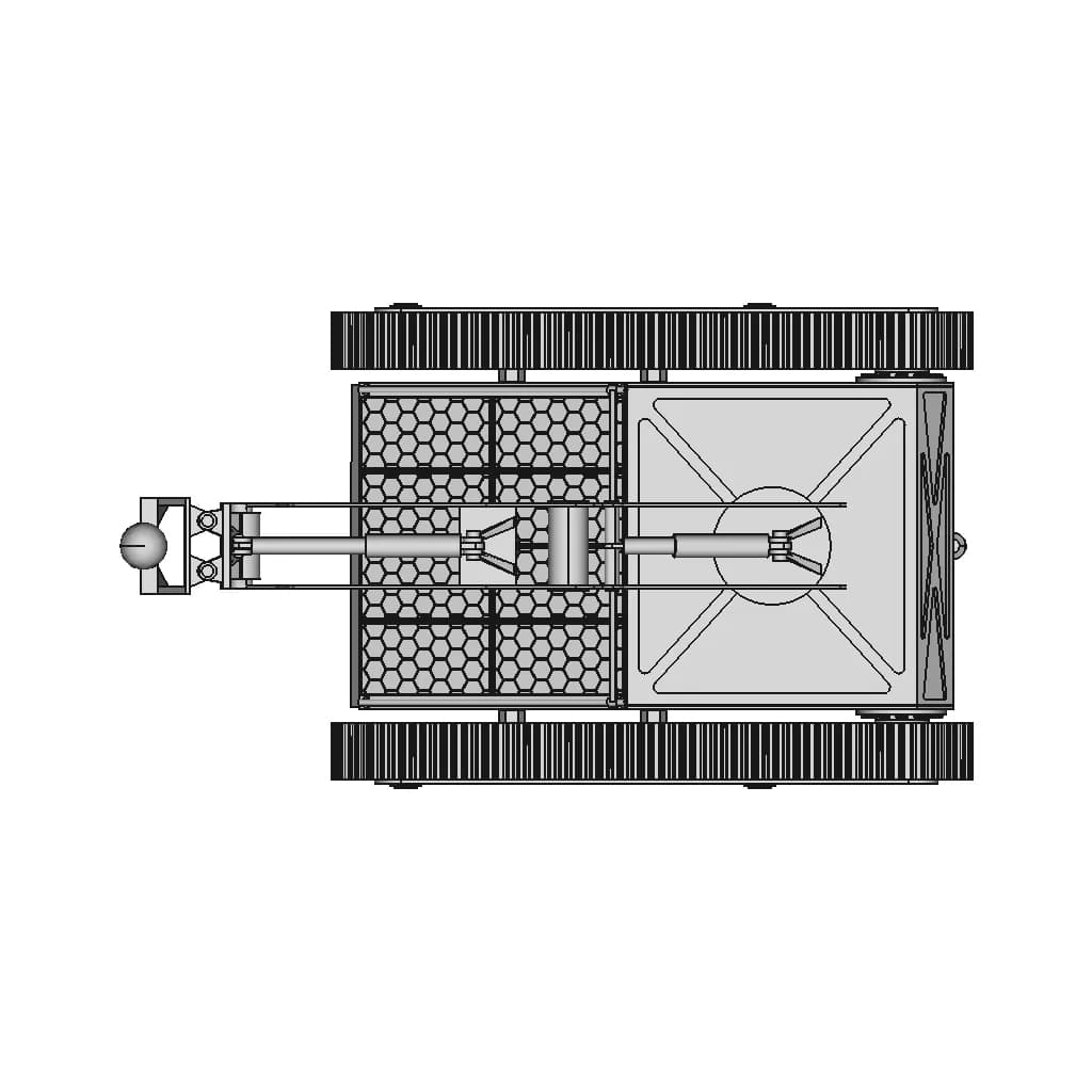 Drone Frame And Parts 1 | Professional CAD Design_0_0_degree_snapshot