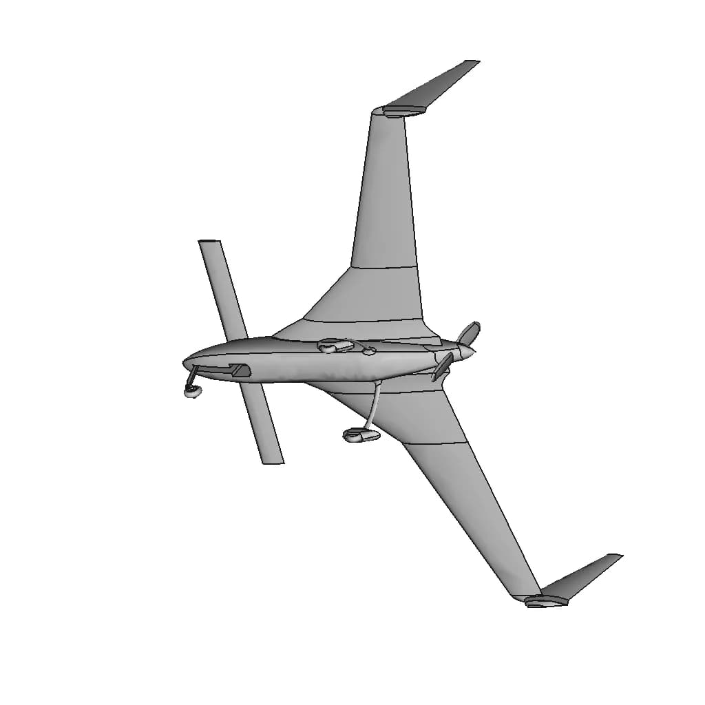 Agriculture Drone Clamp 1 | Professional CAD Design_60_30_degree_snapshot