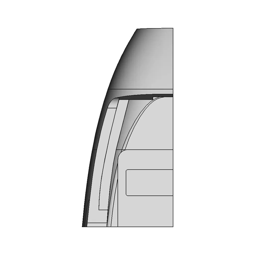 300 Kph Rc Model Plane 1 | Professional CAD Design_270_0_degree_snapshot