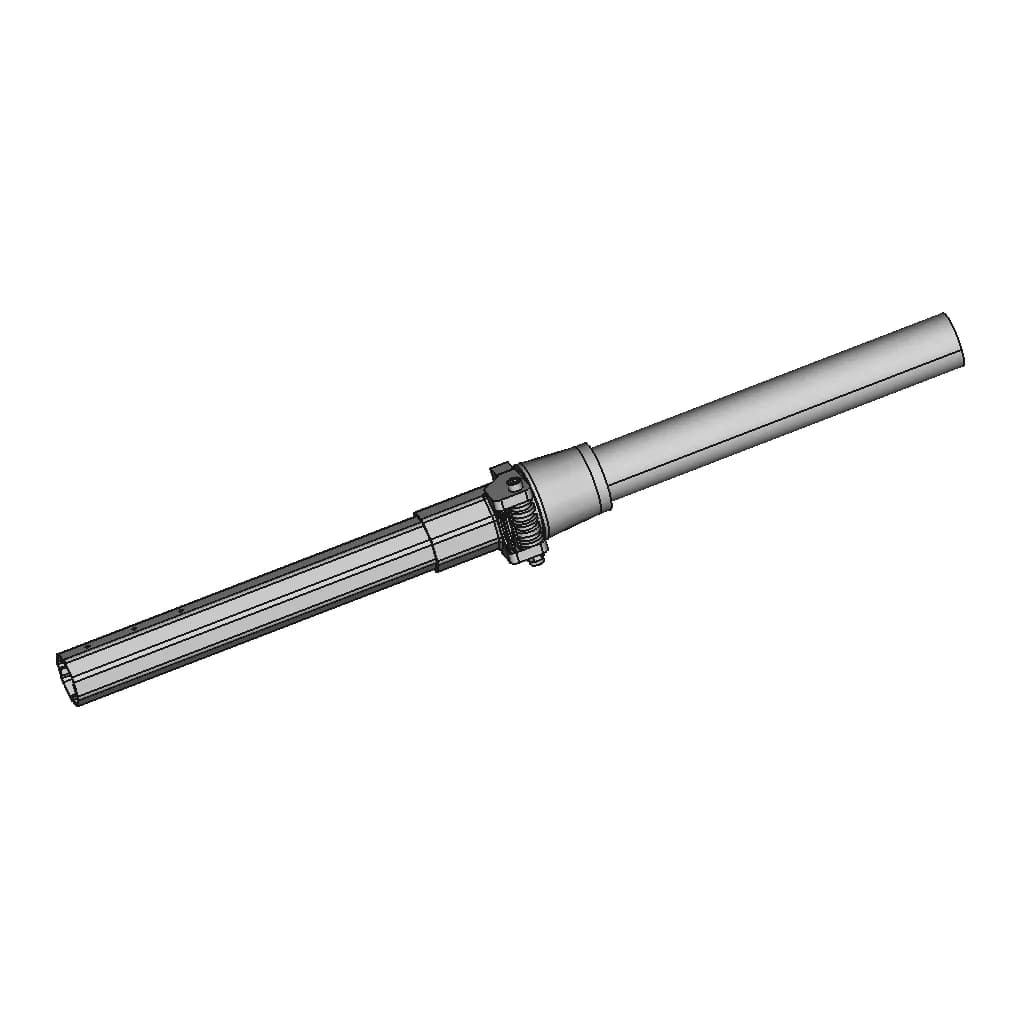 Folding Arm Tube For Drone Frame 1 | Professional CAD Design_60_30_degree_snapshot