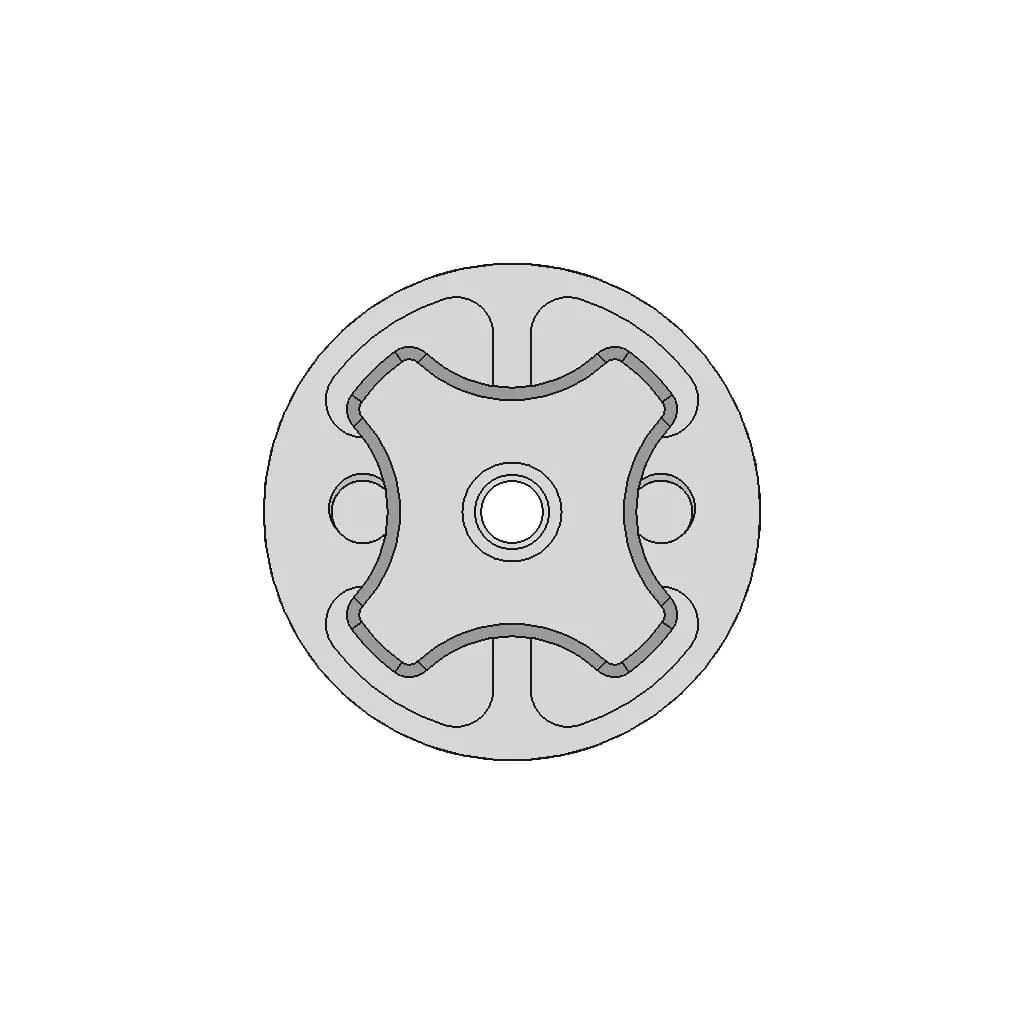 Holybro Fixed Carbon Fiber Gps Mount 2 1 | Professional CAD Design_0_0_degree_snapshot