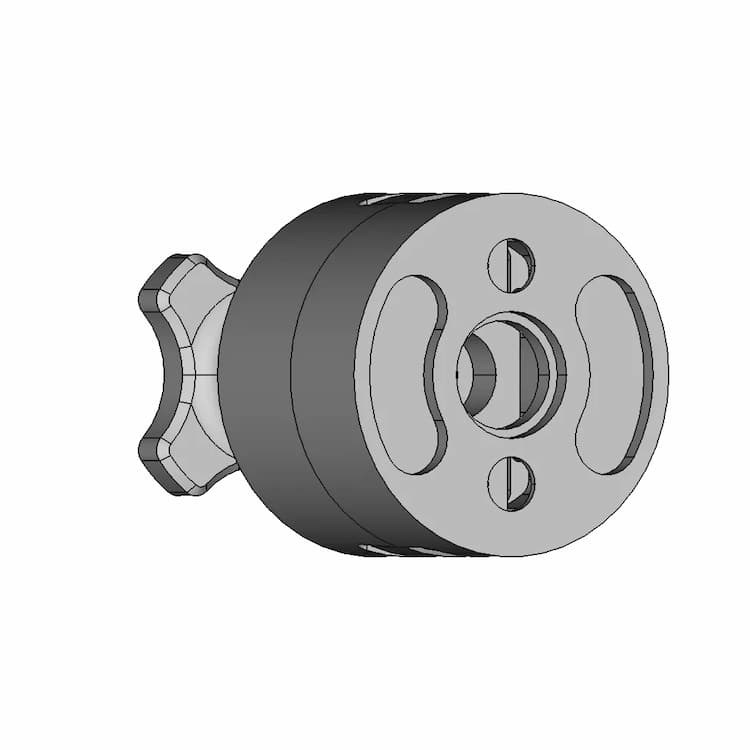 Holybro Fixed Carbon Fiber Gps Mount 2 1 | Professional CAD Design