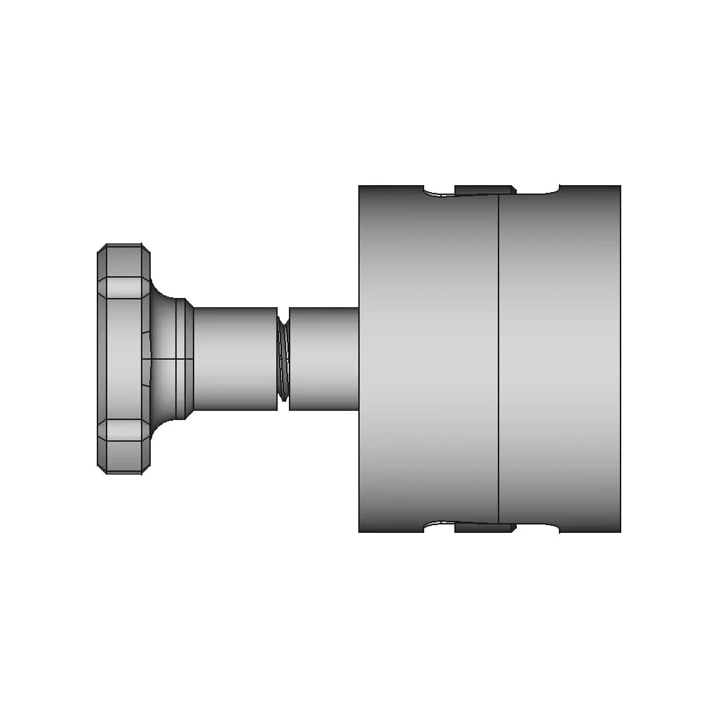 Holybro Fixed Carbon Fiber Gps Mount 2 1 | Professional CAD Design_0_90_degree_snapshot