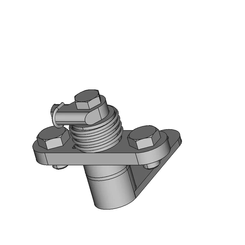 Hunter 50 H50 Predator Helicopter Drone Uav 1 | Professional CAD Design_60_30_degree_snapshot