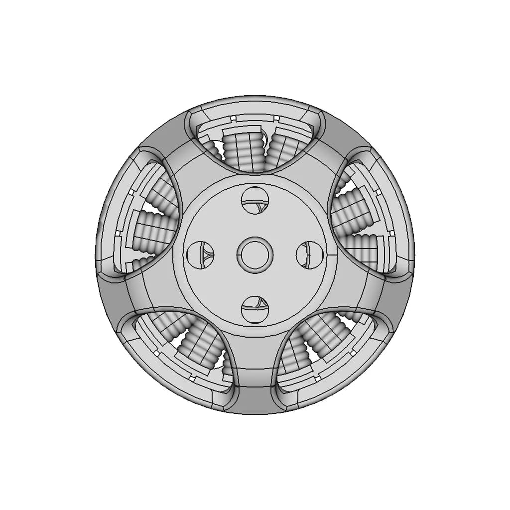 Jetcat P100 Rx Stock Nozzle 1 | Professional CAD Design_0_0_degree_snapshot
