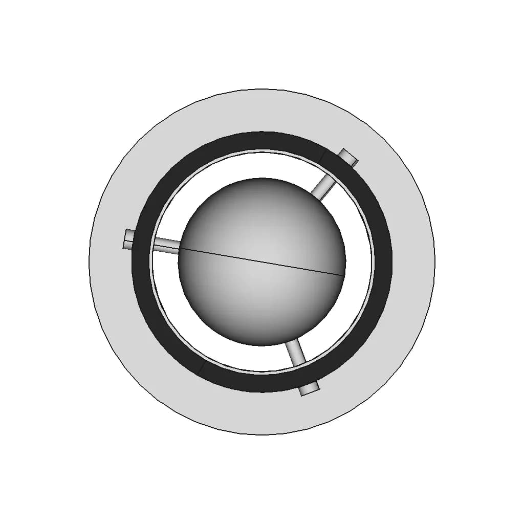 Tbs Crossfire Nano Rx Antenna 1 | Professional CAD Design_0_0_degree_snapshot
