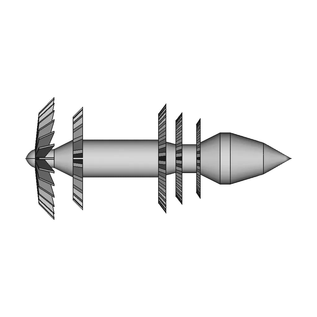 Wind Turbine 32 | Professional CAD Design_0_0_degree_snapshot