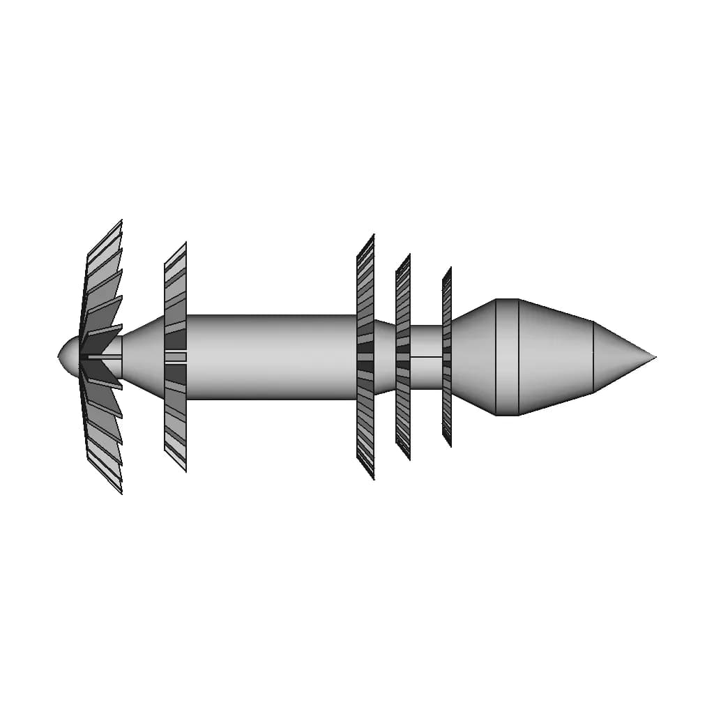 Wind Turbine 32 | Professional CAD Design_90_0_degree_snapshot