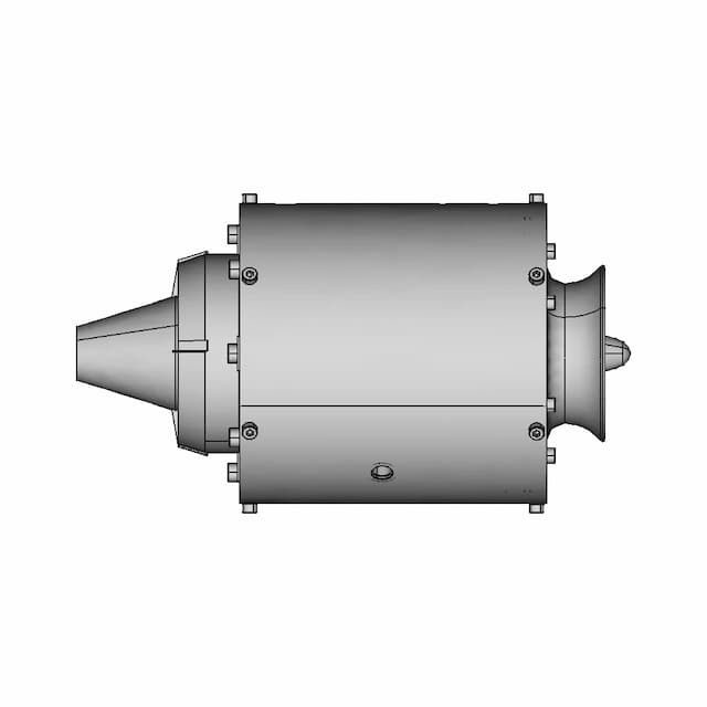 Jet Engine 245 | Professional CAD Design