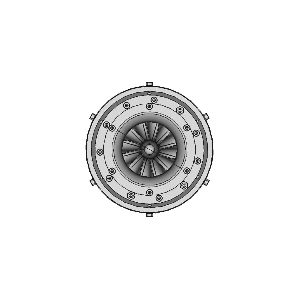 Jet Engine 245 | Professional CAD Design_0_90_degree_snapshot