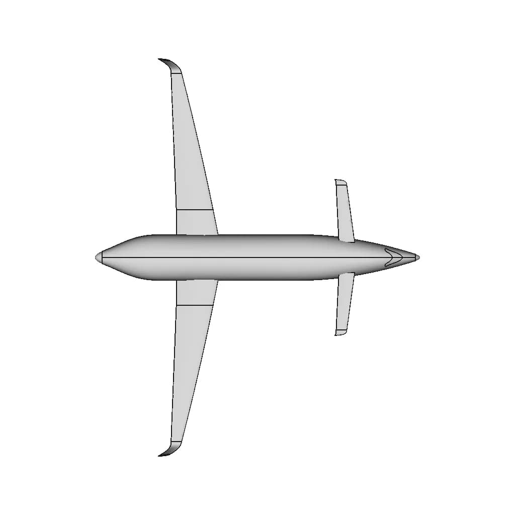 Apc 5 25 X 8E 5 Propeller Recreation From Optical | Professional CAD Design_0_0_degree_snapshot