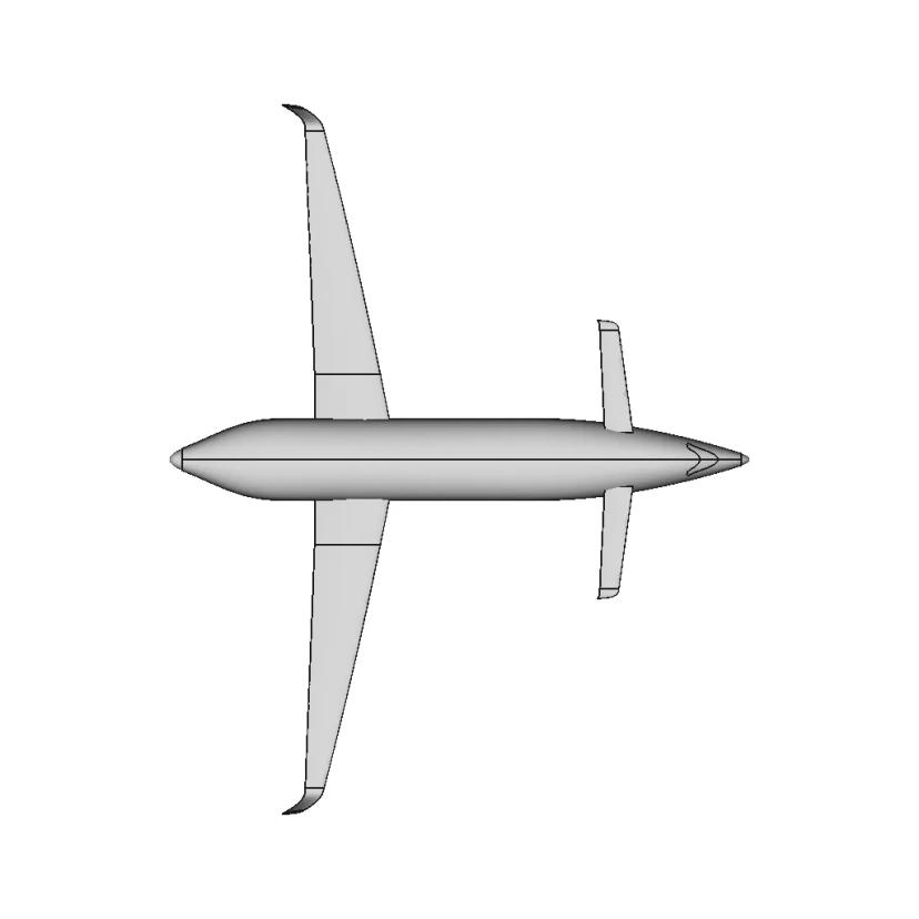 Apc 5 25 X 8E 5 Propeller Recreation From Optical | Professional CAD Design