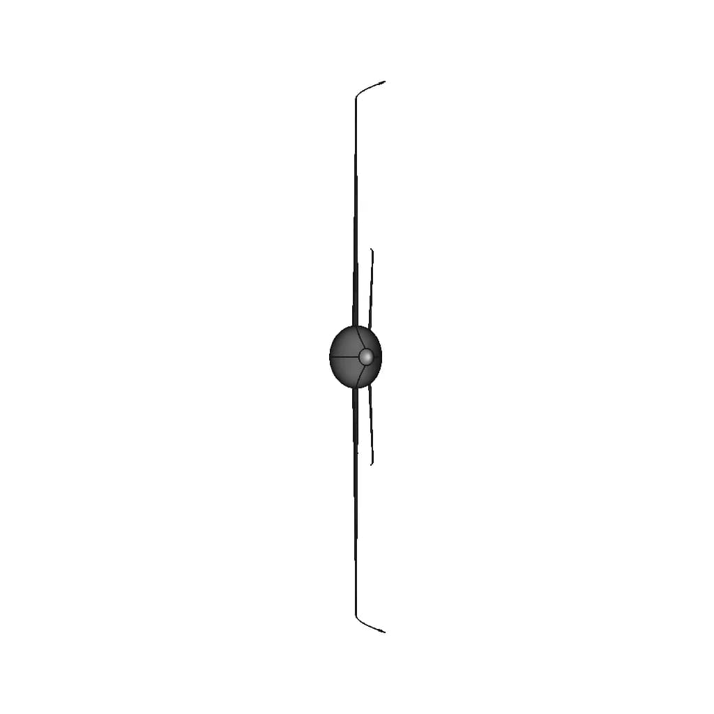 Apc 5 25 X 8E 5 Propeller Recreation From Optical | Professional CAD Design_0_270_degree_snapshot