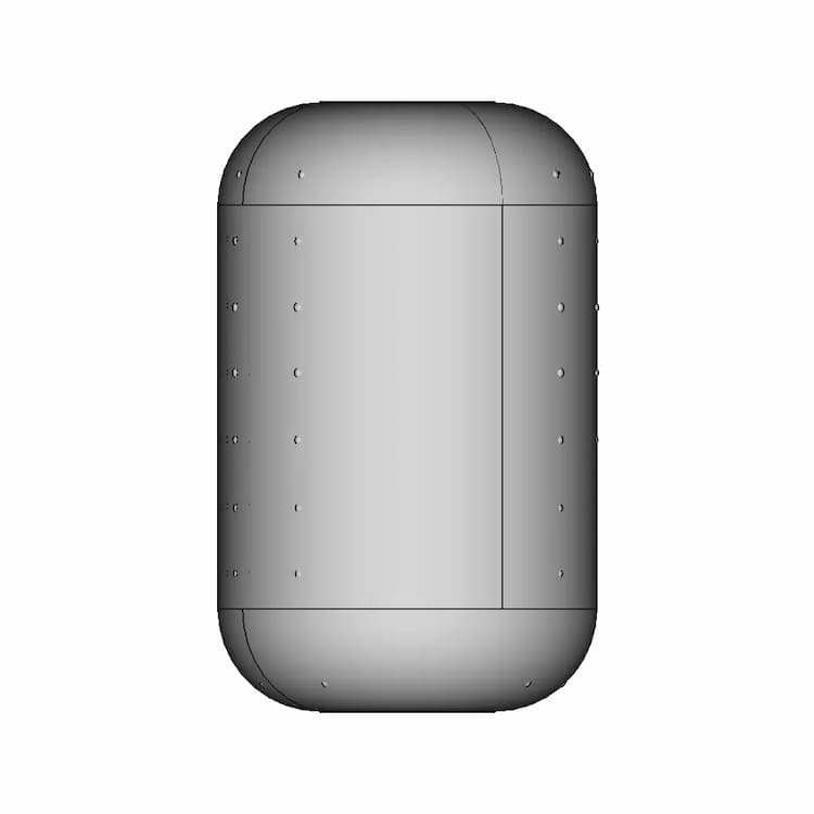 High Pressure Wind Tunnel 1 | Professional CAD Design