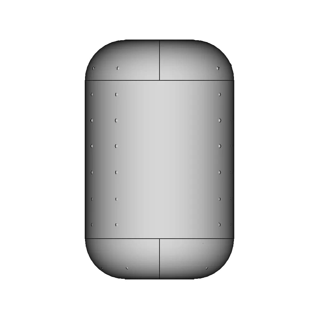 High Pressure Wind Tunnel 1 | Professional CAD Design_0_270_degree_snapshot