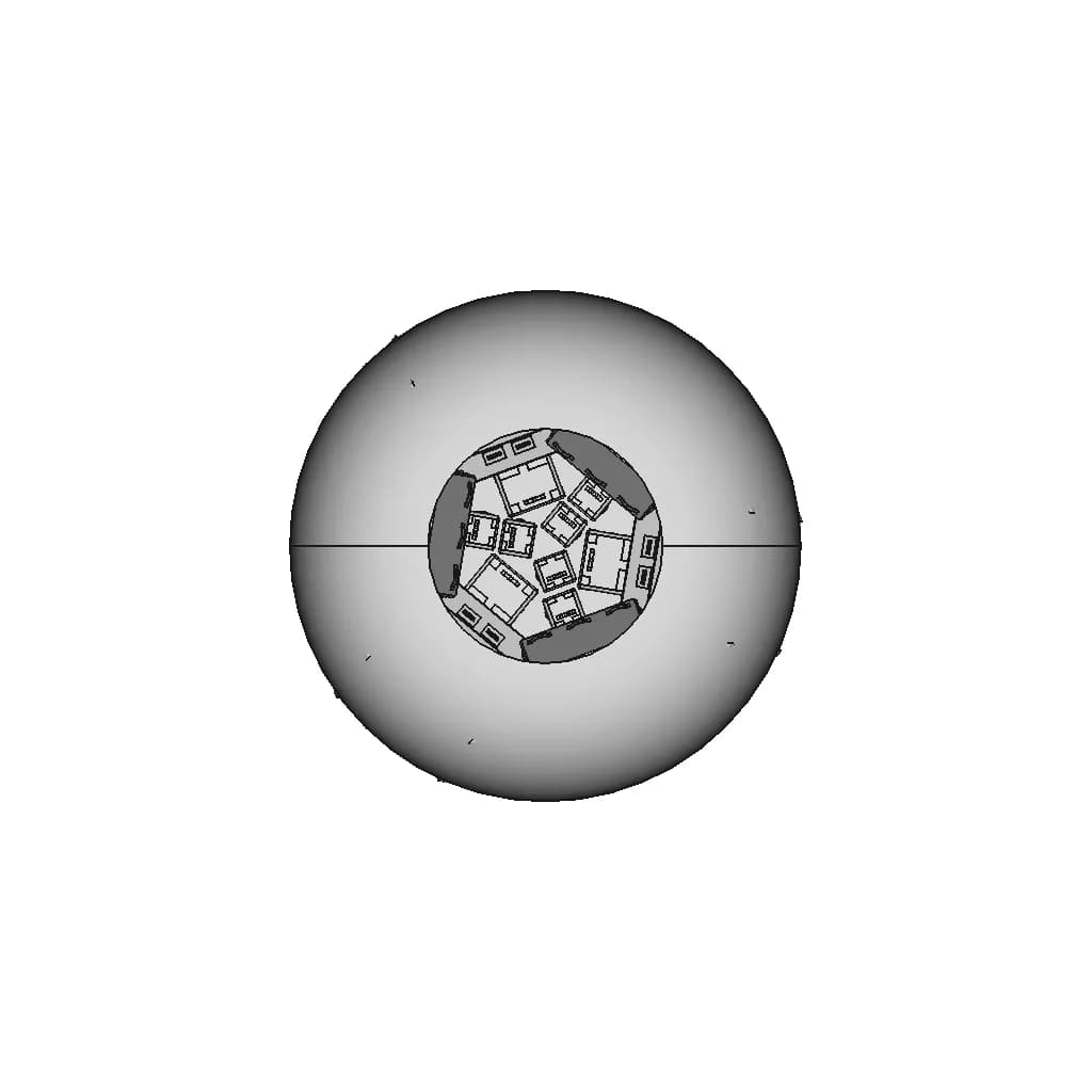 High Pressure Wind Tunnel 1 | Professional CAD Design_90_0_degree_snapshot