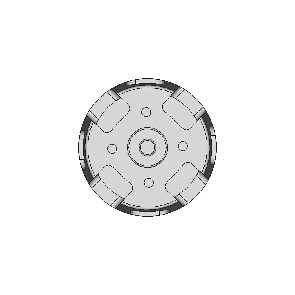 Mateksys H743 Slim V3 Flight Controller 1 | Professional CAD Design_0_270_degree_snapshot