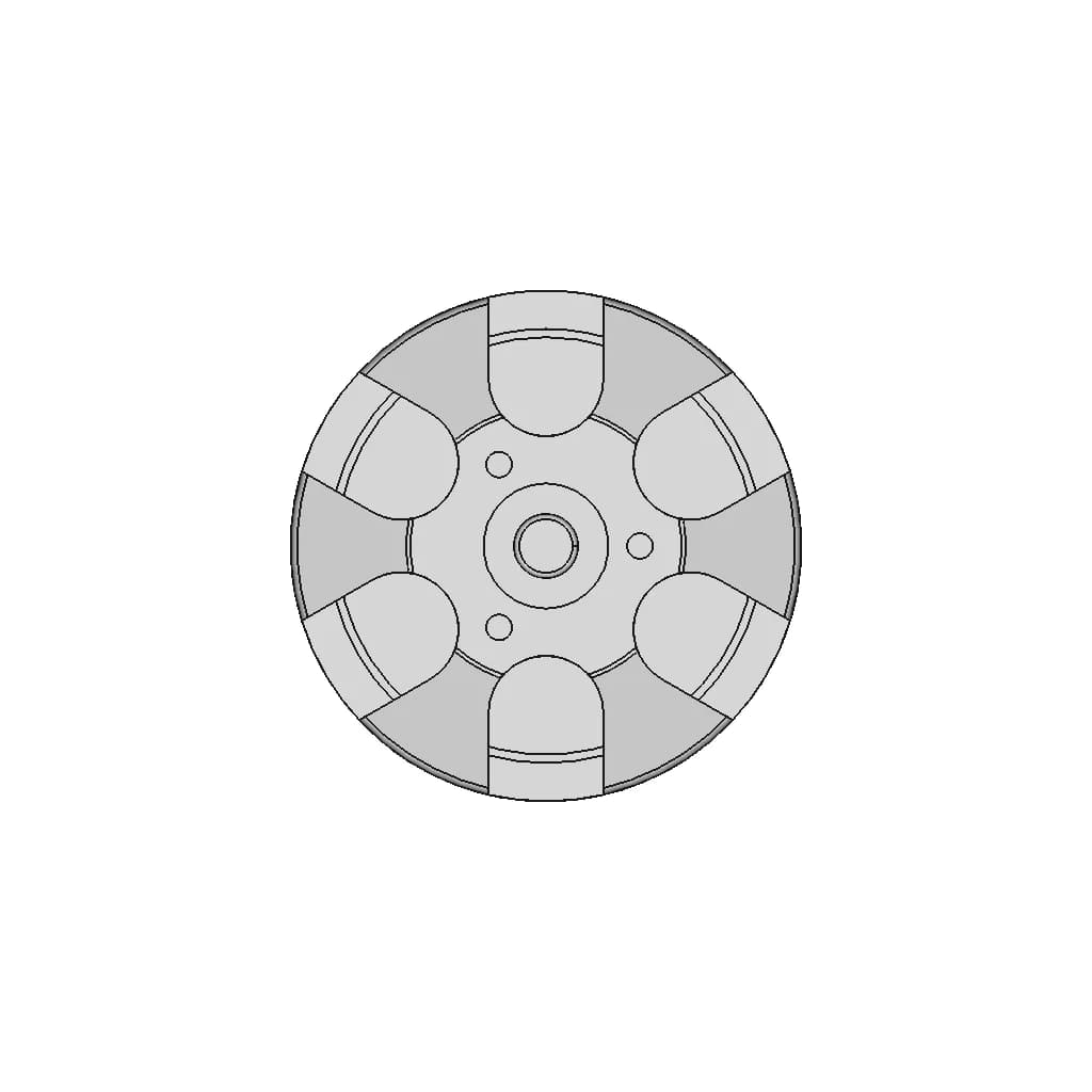 Mateksys H743 Slim V3 Flight Controller 1 | Professional CAD Design_0_90_degree_snapshot