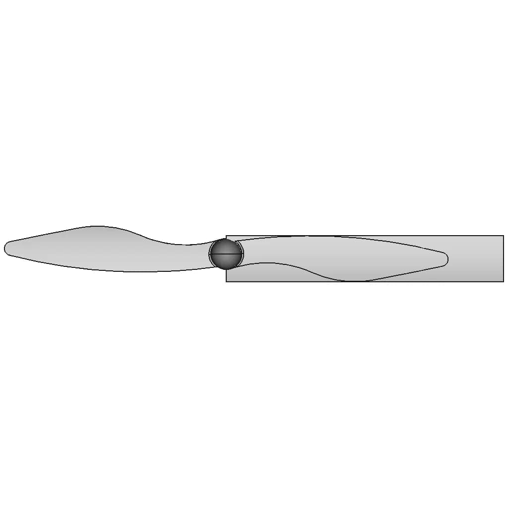 Nozzle Blade 1 | Professional CAD Design_270_0_degree_snapshot