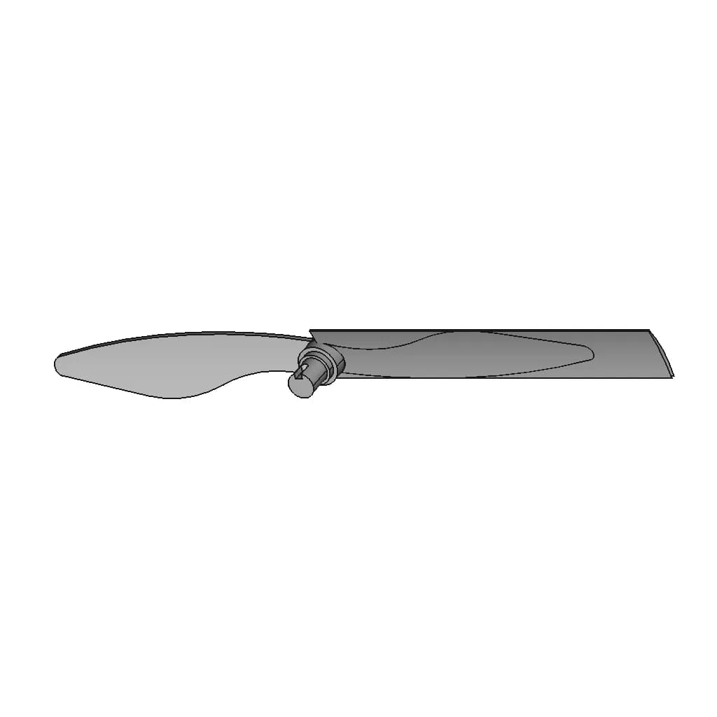 Nozzle Blade 1 | Professional CAD Design_60_30_degree_snapshot