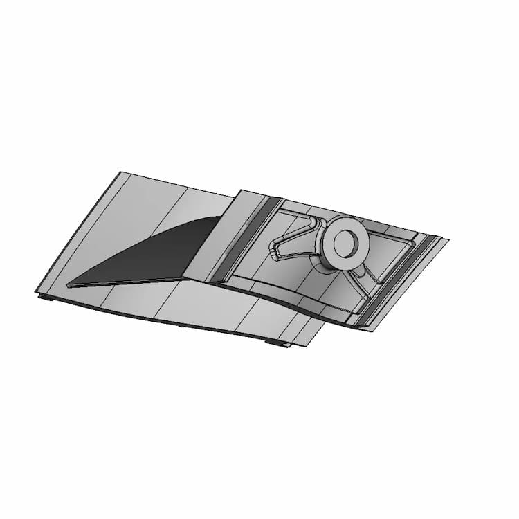 Dlvr Airspeed Sensor Mount Uav Pitot Tube Airspeed Sensor Mount | Professional CAD Design