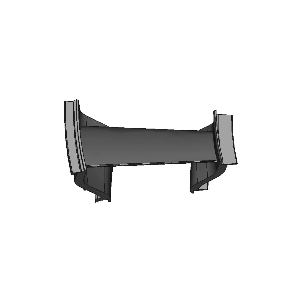 Dlvr Airspeed Sensor Mount Uav Pitot Tube Airspeed Sensor Mount | Professional CAD Design_0_90_degree_snapshot